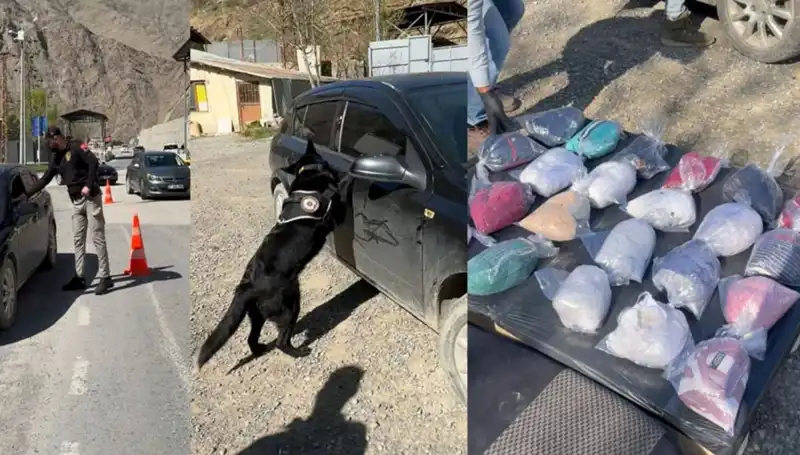Uyuşturucu Trafiğine Geçit Yok: Şüpheli Otomobilden Büyük Miktarda Madde Çıktı
