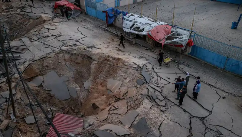 İsrail’in Tünel İddialarında Şok Gerçek: Su Tahliye Hendeği Ortaya Çıktı
