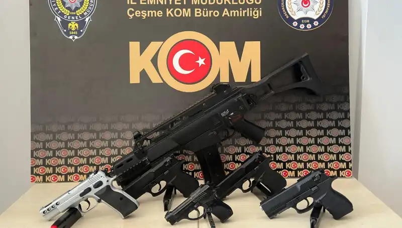 Çeşme'de Suç Örgütüne Şok Baskın: Üç Kişi Tutuklandı