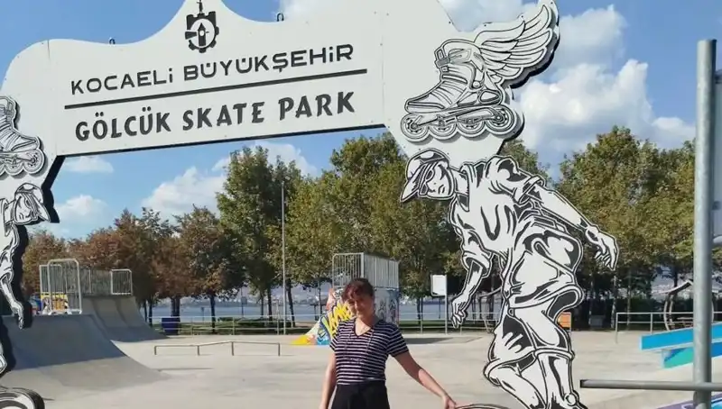 Kocaeli'de Kaykay Parkına Mattia Ahmet Minguzzi Adı Verildi