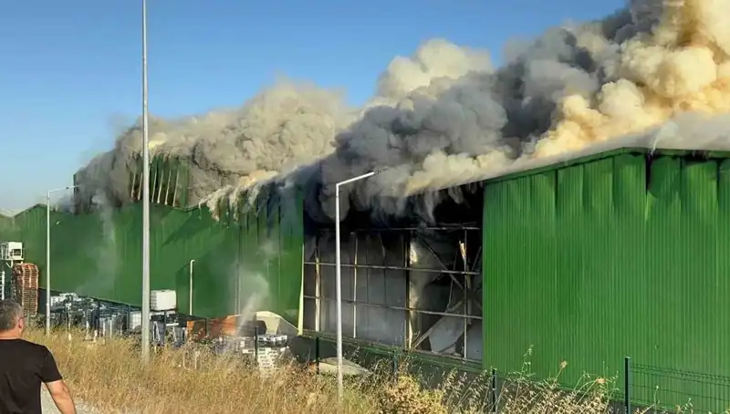 Balıkesir Fabrika Yangınında İki İşçi Hayatını Kaybetti, 1 Kişi Tutuklandı