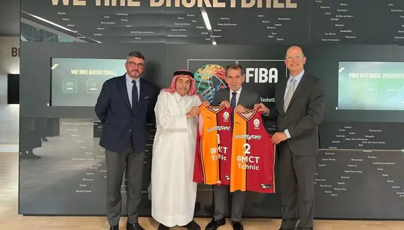 Galatasaray Basketbol Takımı, FIBA Genel Merkezi'ni Ziyaret Etti!