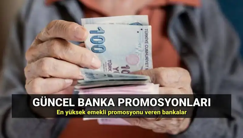 2025'te En Yüksek Emekli Promosyonunu Sunan Bankalar Hangileri?
